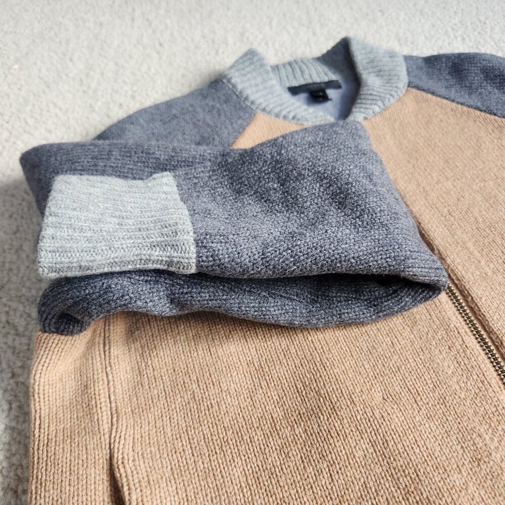 NWOT J. Crew 100% Bonded Wool Varsity Jacket - Picture 12 of 14